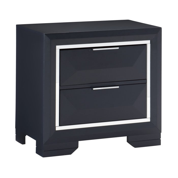 Rosemont Midnight Blue Nightstand - Ornate Home