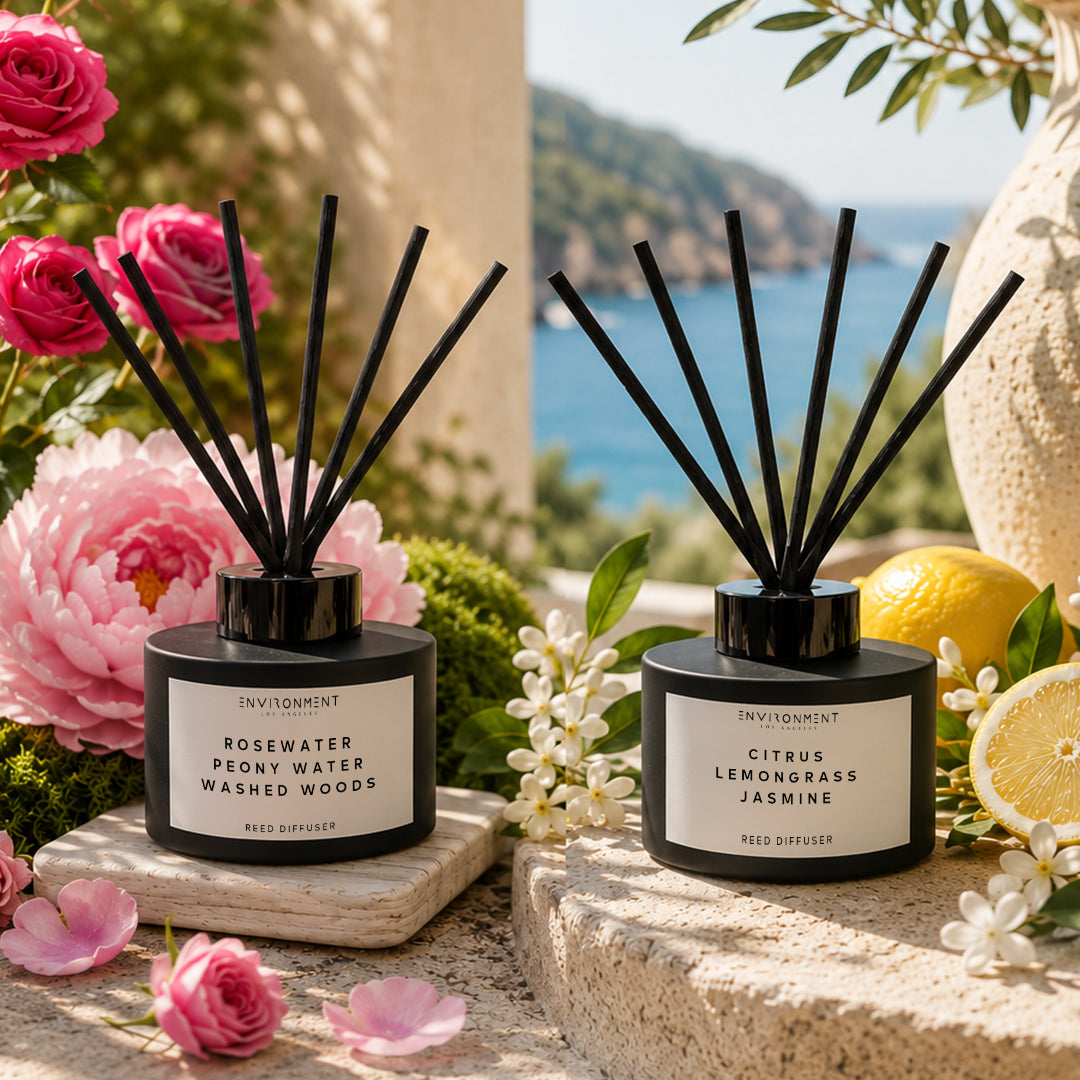 Rosewater | Peony Water | Washed Woods Diffuser (Inspired by Issey Miyake L'Eau d'Issey®) - Ornate Home