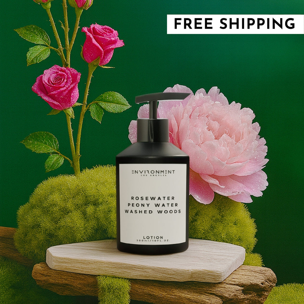 Rosewater | Peony Water | Washed Woods Lotion (Inspired by Issey Miyake L'Eau d'Issey®) - Ornate Home