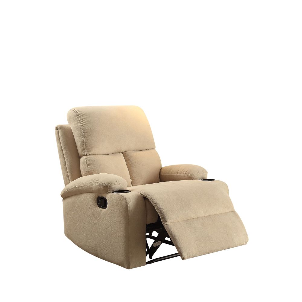Rosia Beige Motion Recliner - Ornate Home