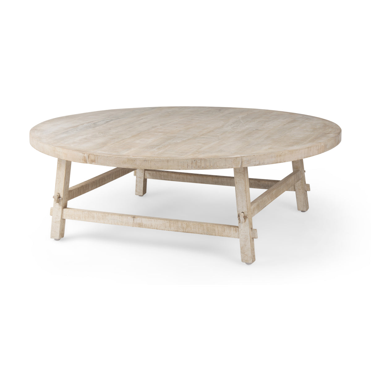 Rosie Blonde Round Wood Coffee Table