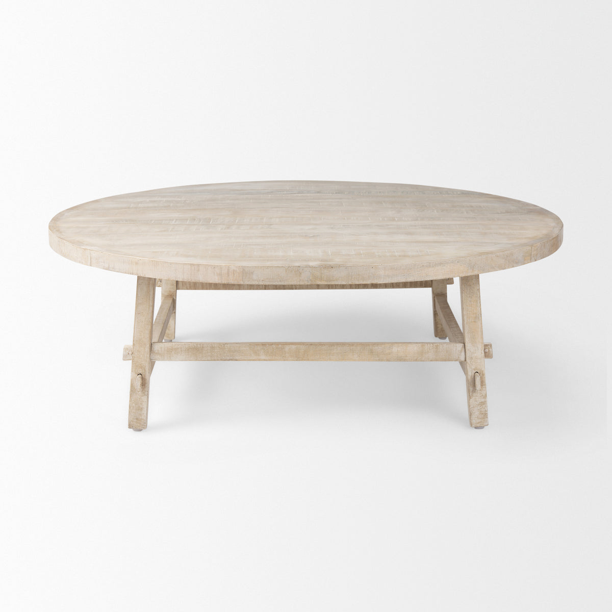 Rosie Blonde Round Wood Coffee Table