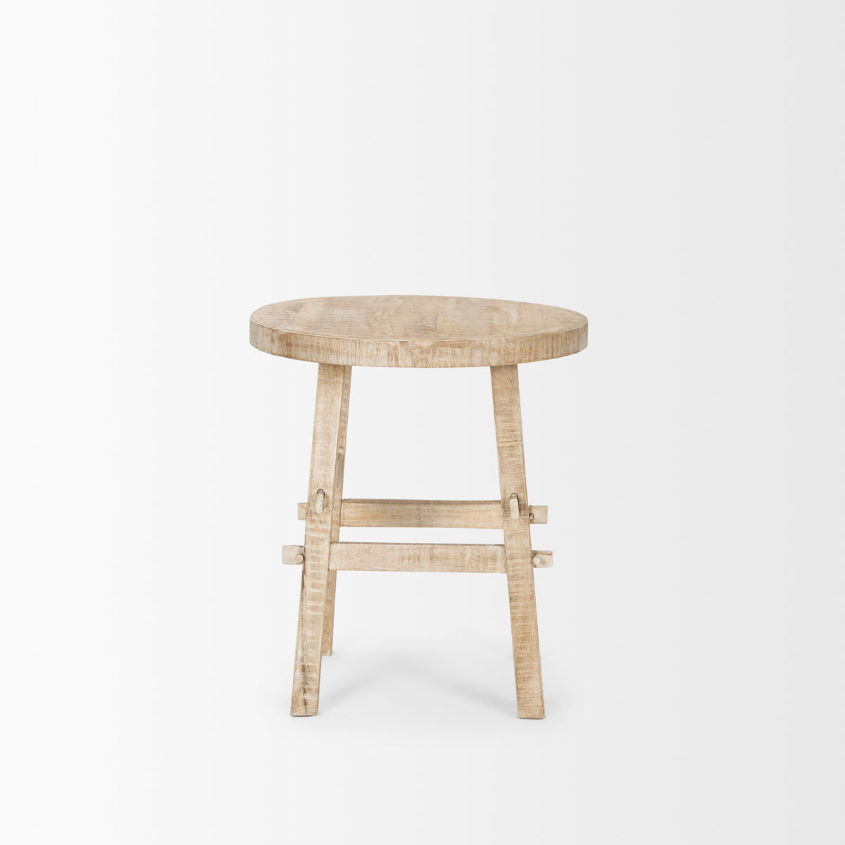 Rosie Blonde Small Wood End Table - Ornate Home