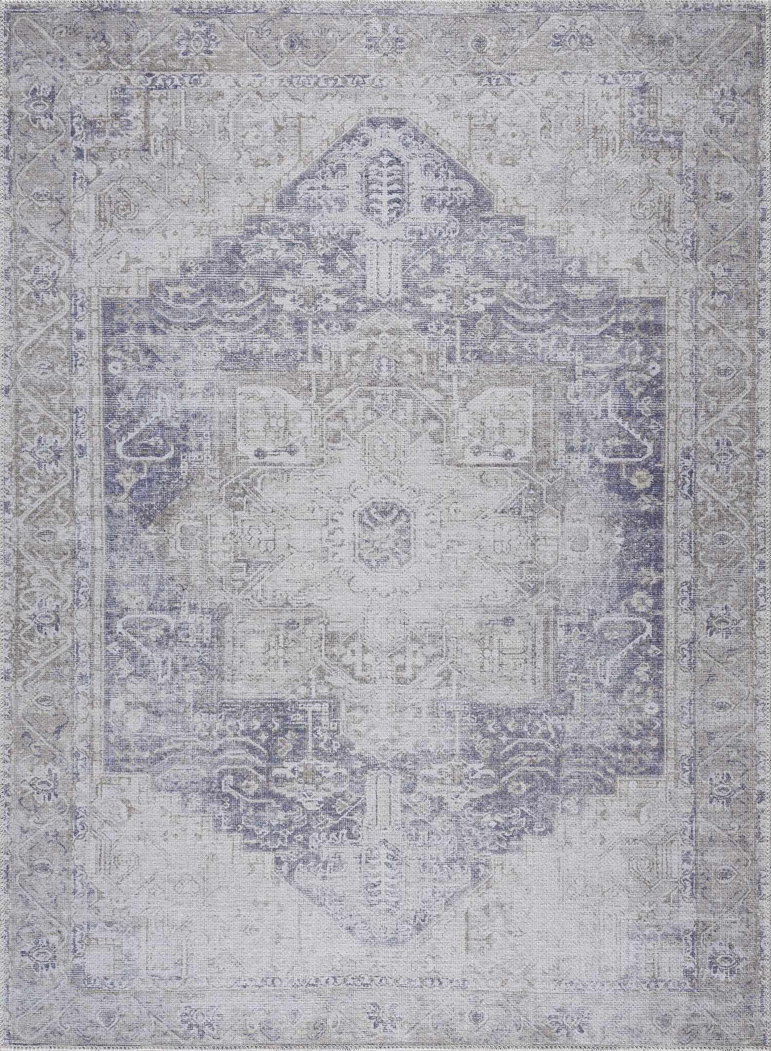 Rosman Olive Washable Rug - Clearance - Ornate Home