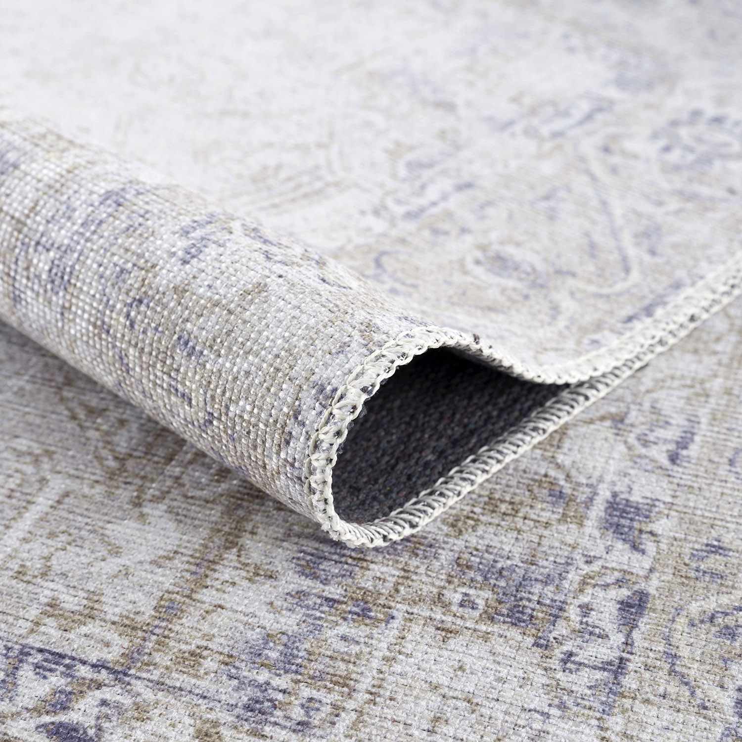 Rosman Olive Washable Rug - Clearance - Ornate Home