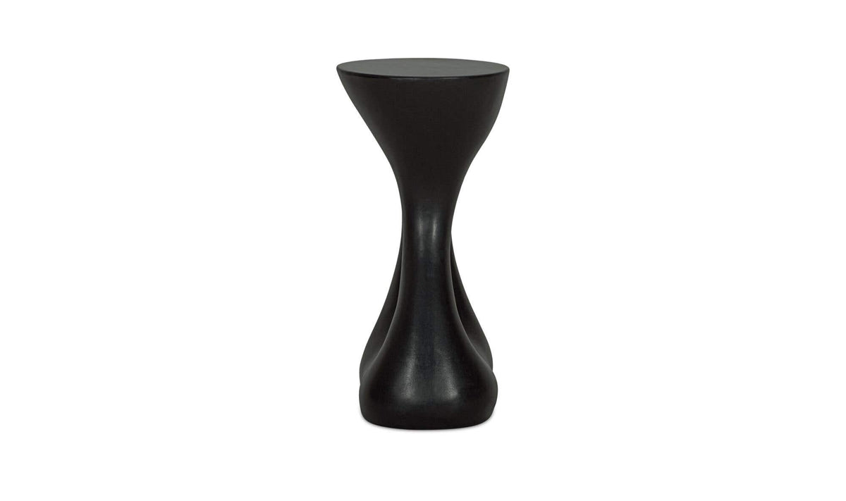 Rothko Black Tall Outdoor Side Table - Ornate Home