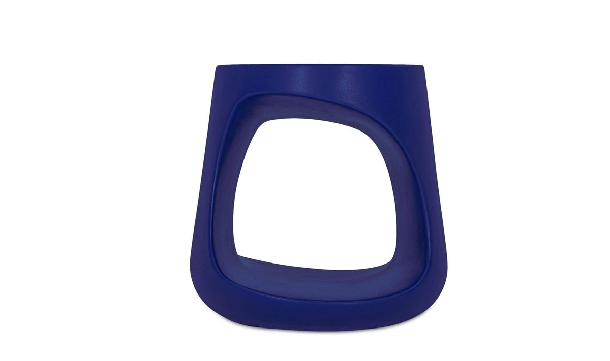 Rothko Blue Outdoor Stool - Ornate Home