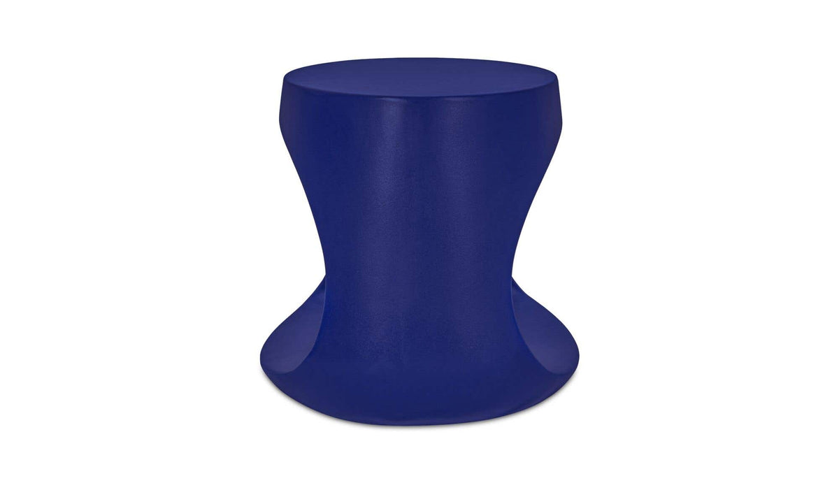 Rothko Blue Outdoor Stool - Ornate Home