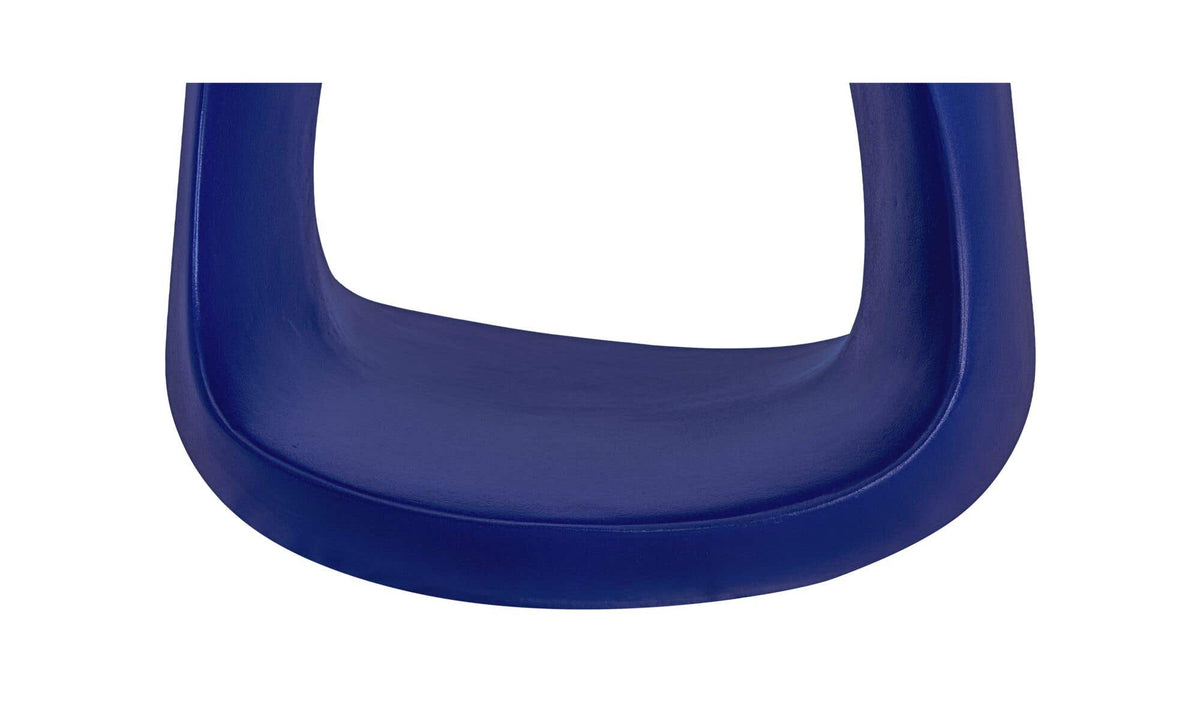 Rothko Blue Outdoor Stool - Ornate Home