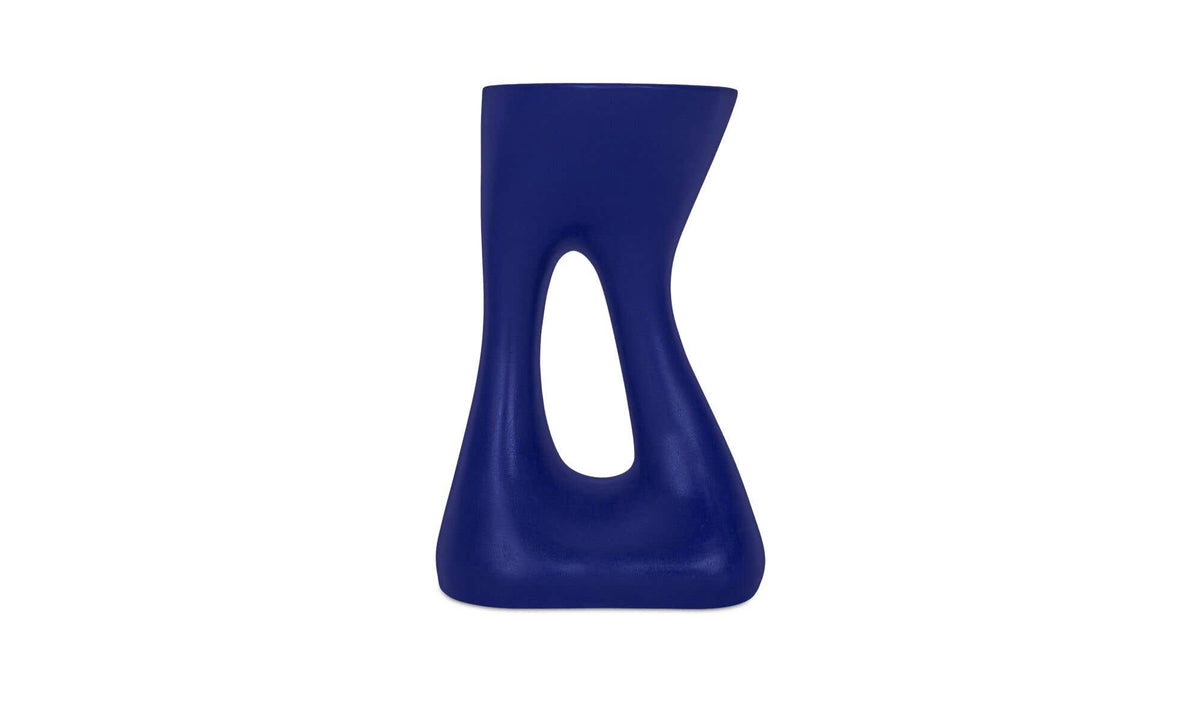 Rothko Blue Tall Outdoor Side Table - Ornate Home