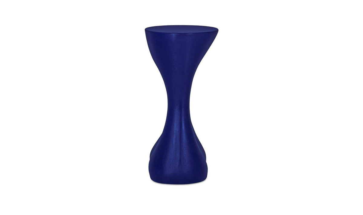 Rothko Blue Tall Outdoor Side Table - Ornate Home