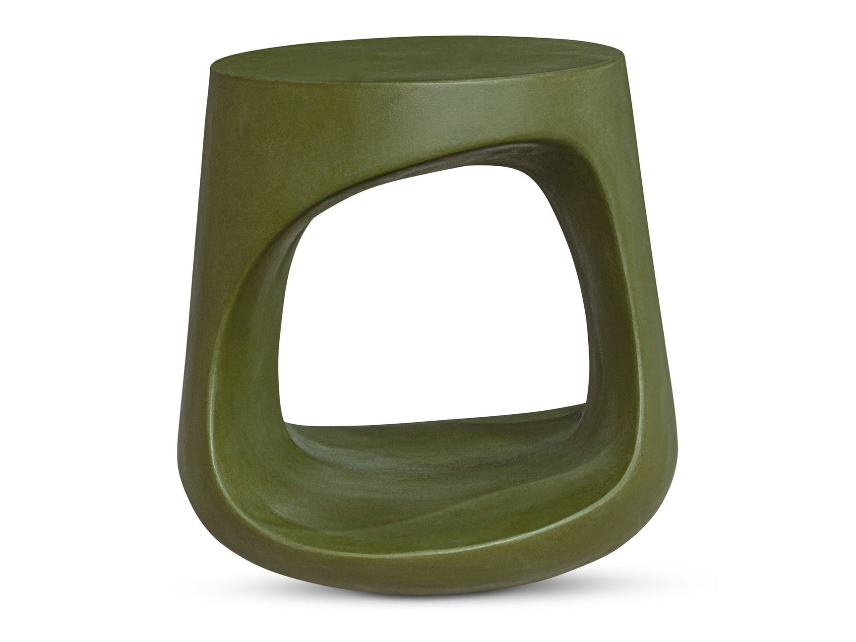 Rothko Green Outdoor Stool - Ornate Home