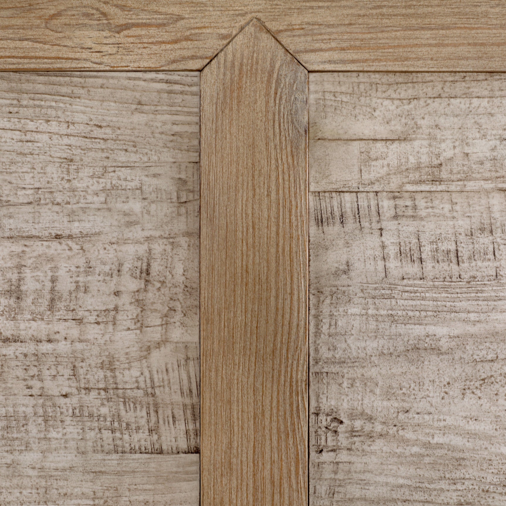 Roux Light Gray Warm Wash Bed - Ornate Home