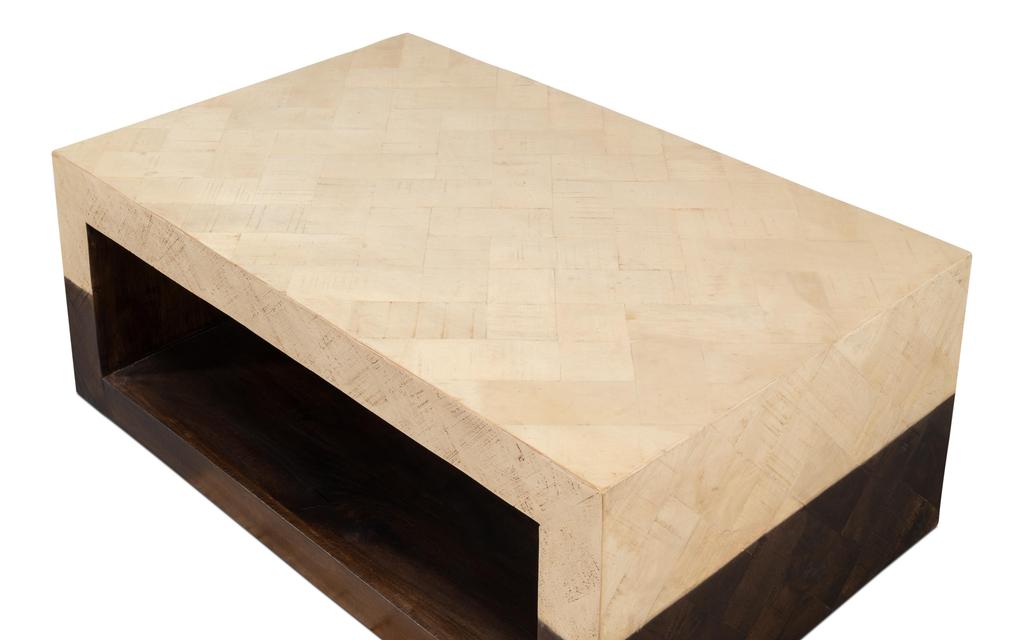 Rowan Brown Coffee Table - Ornate Home
