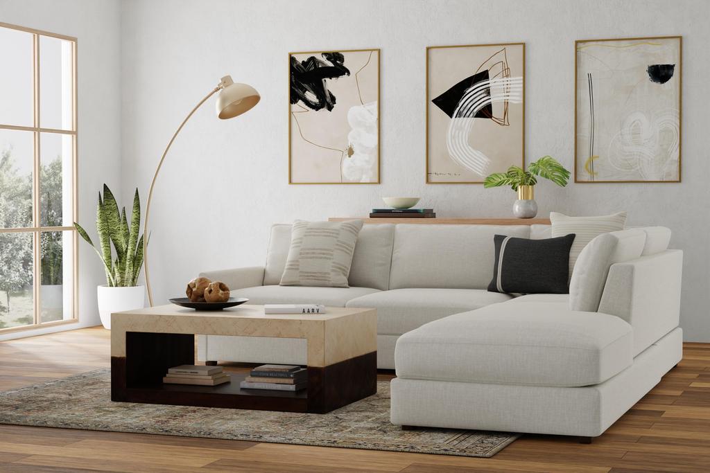 Rowan Brown Coffee Table - Ornate Home