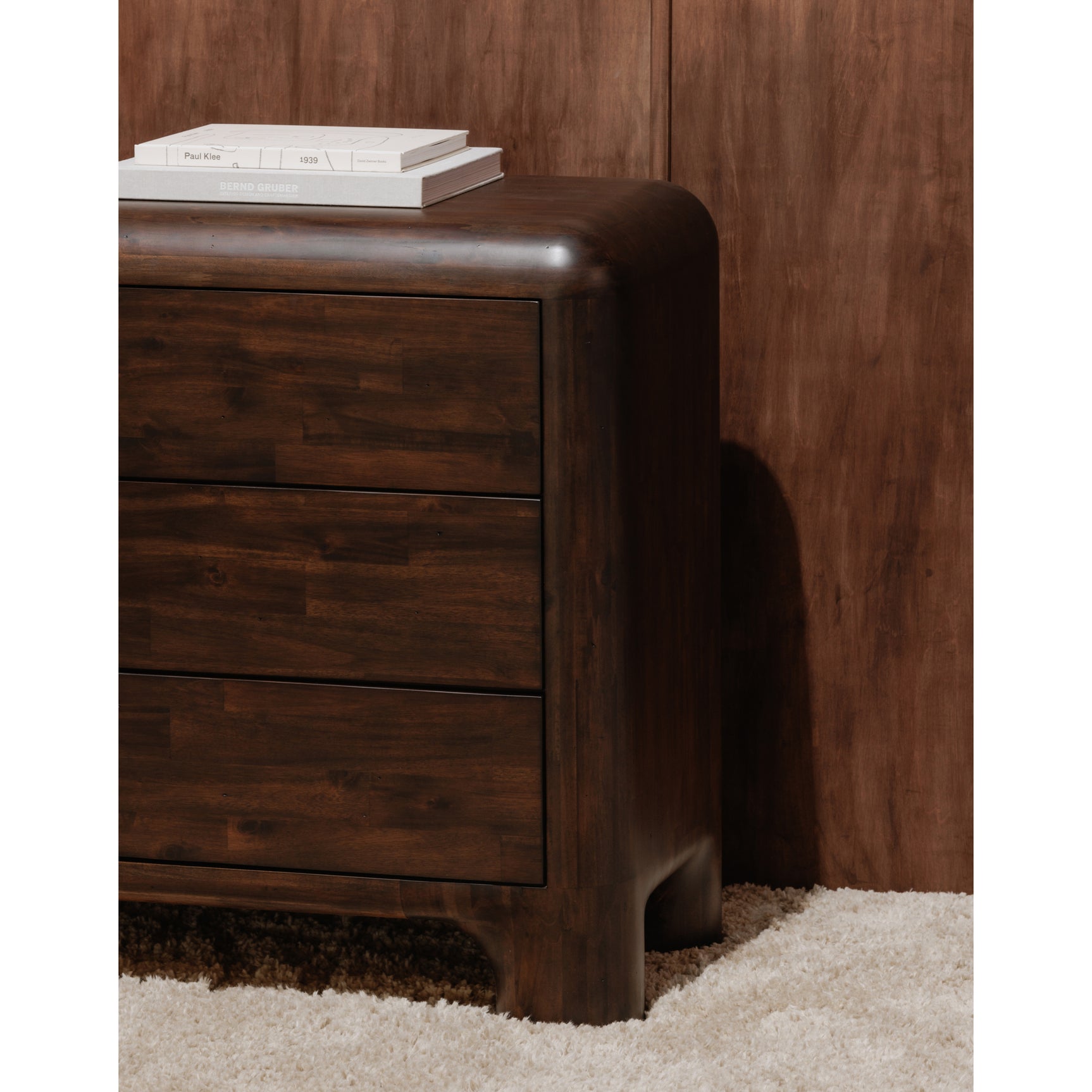 Rowan Dark Brown 6 Drawer Dresser - Ornate Home