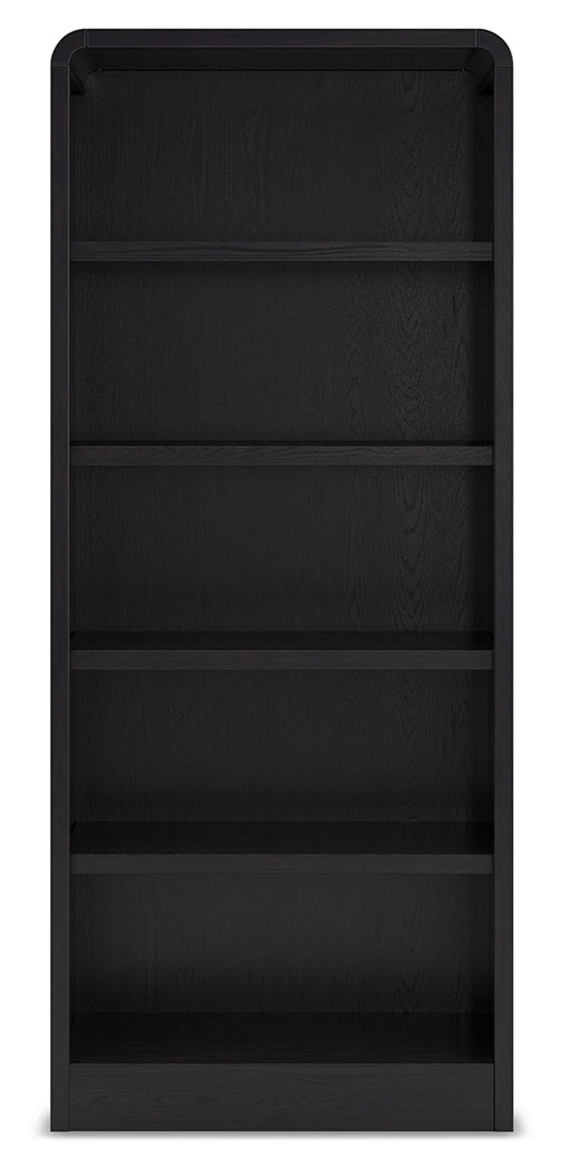 Rowanbeck Black 72" Bookcase - Ornate Home