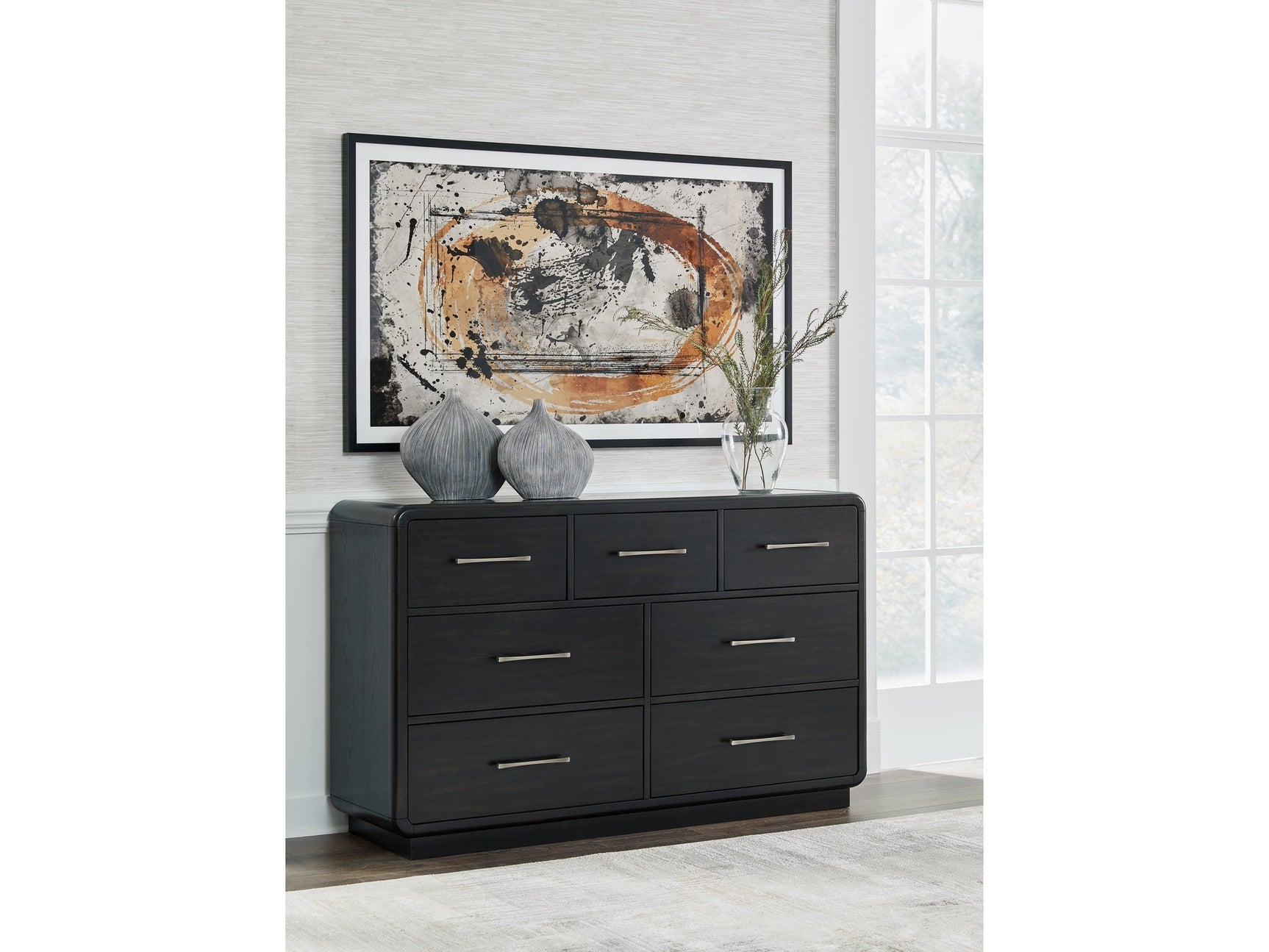 Rowanbeck Black Dresser (Online Special Price) - Ornate Home