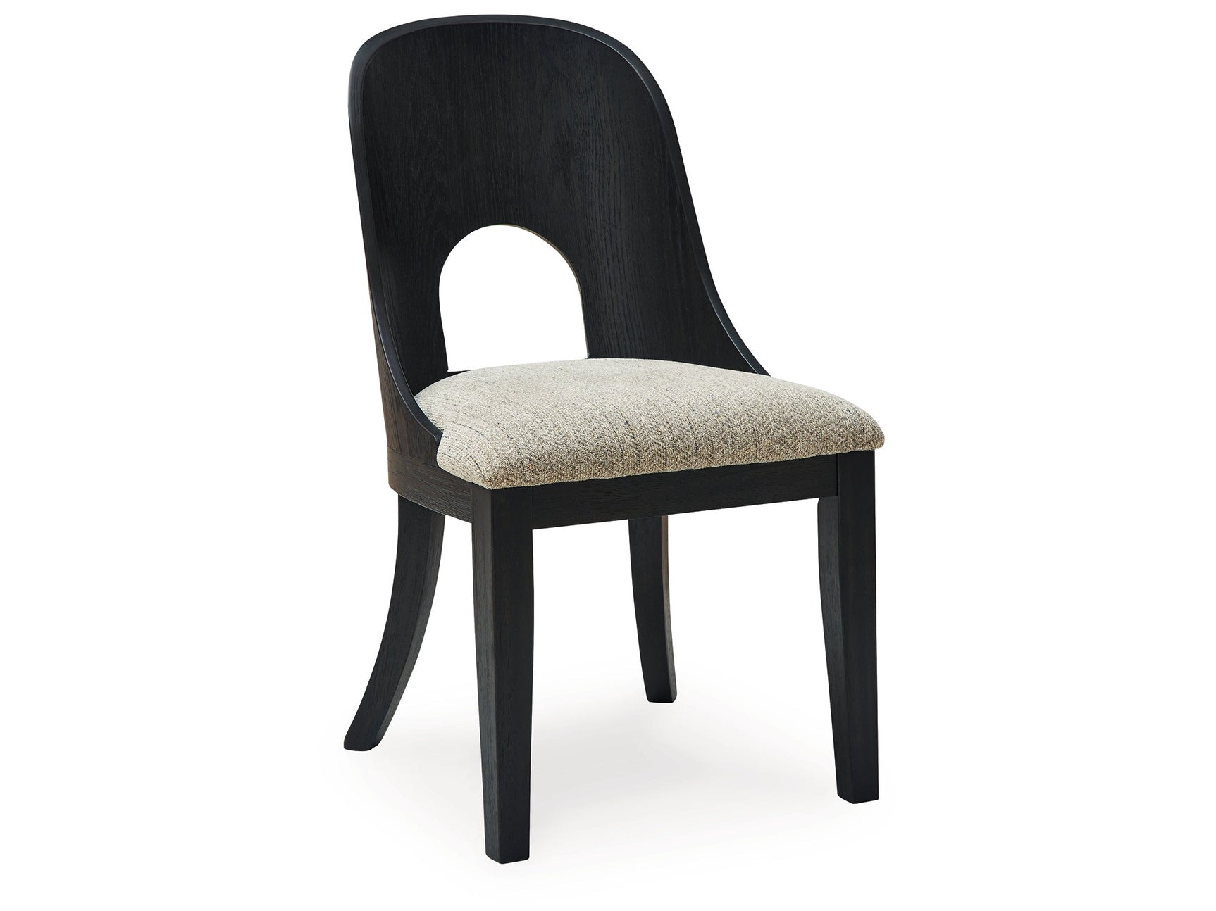 Rowanbeck Gray/Black Dining Chair D821-01 - Ornate Home