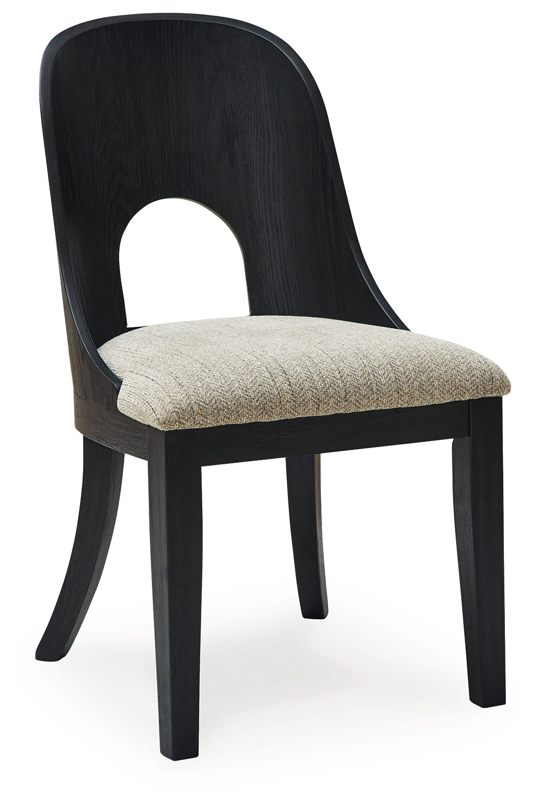 Rowanbeck Gray/Black Dining Room Chair (Set of 2) - Ornate Home