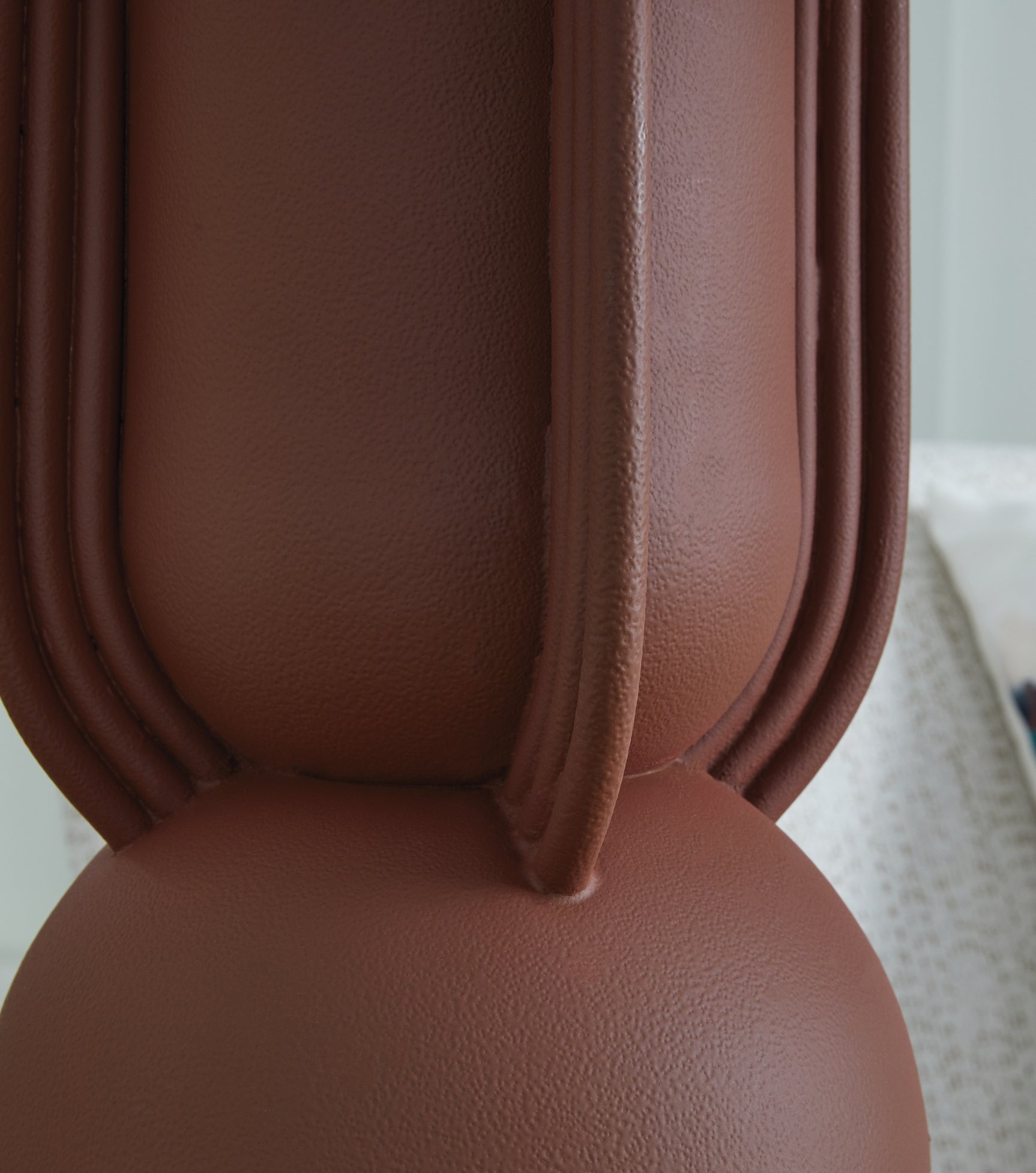 Rowandale Brick Red Table Lamp - Ornate Home