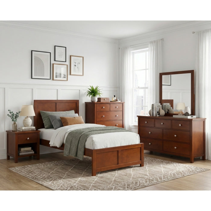 Rowe Brown 7-Drawer Dresser - Ornate Home