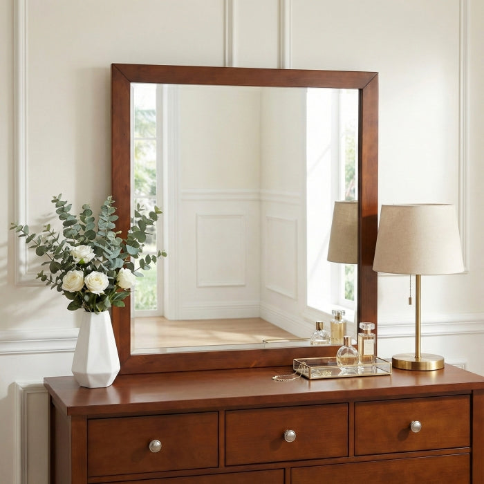 Rowe Brown Mirror Wide - Ornate Home