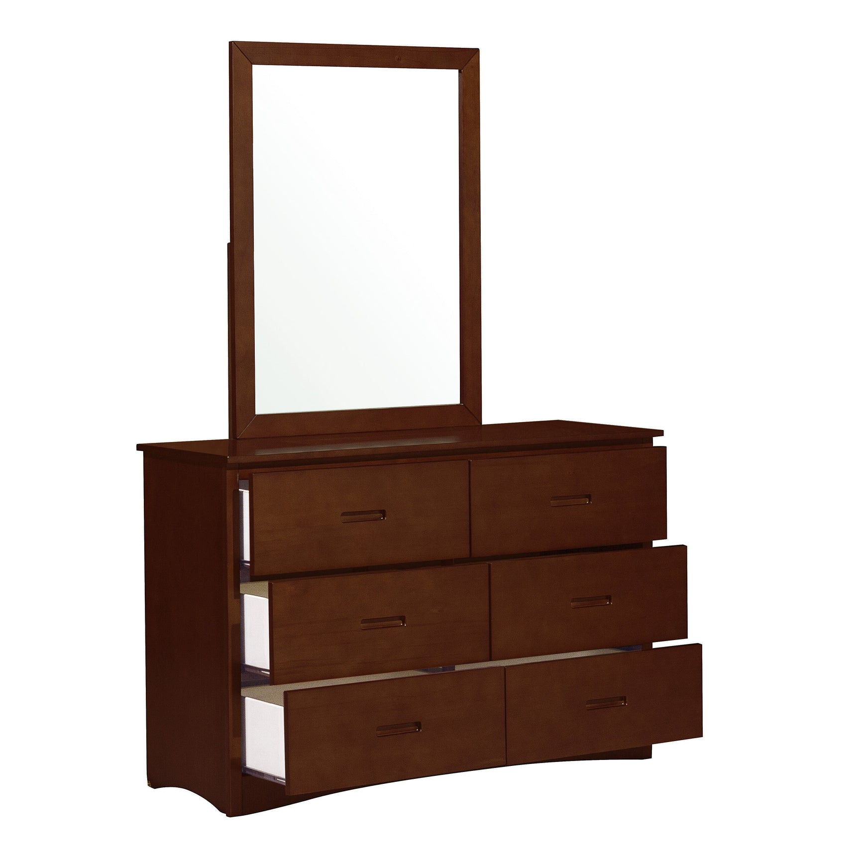 Rowe Dark Cherry Dresser - Ornate Home