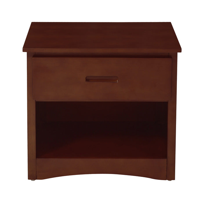 Rowe Dark Cherry Nightstand - Ornate Home