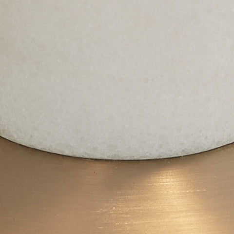 Rowleigh Gold Finish/White Desk Lamp (Online Special Price) - Ornate Home