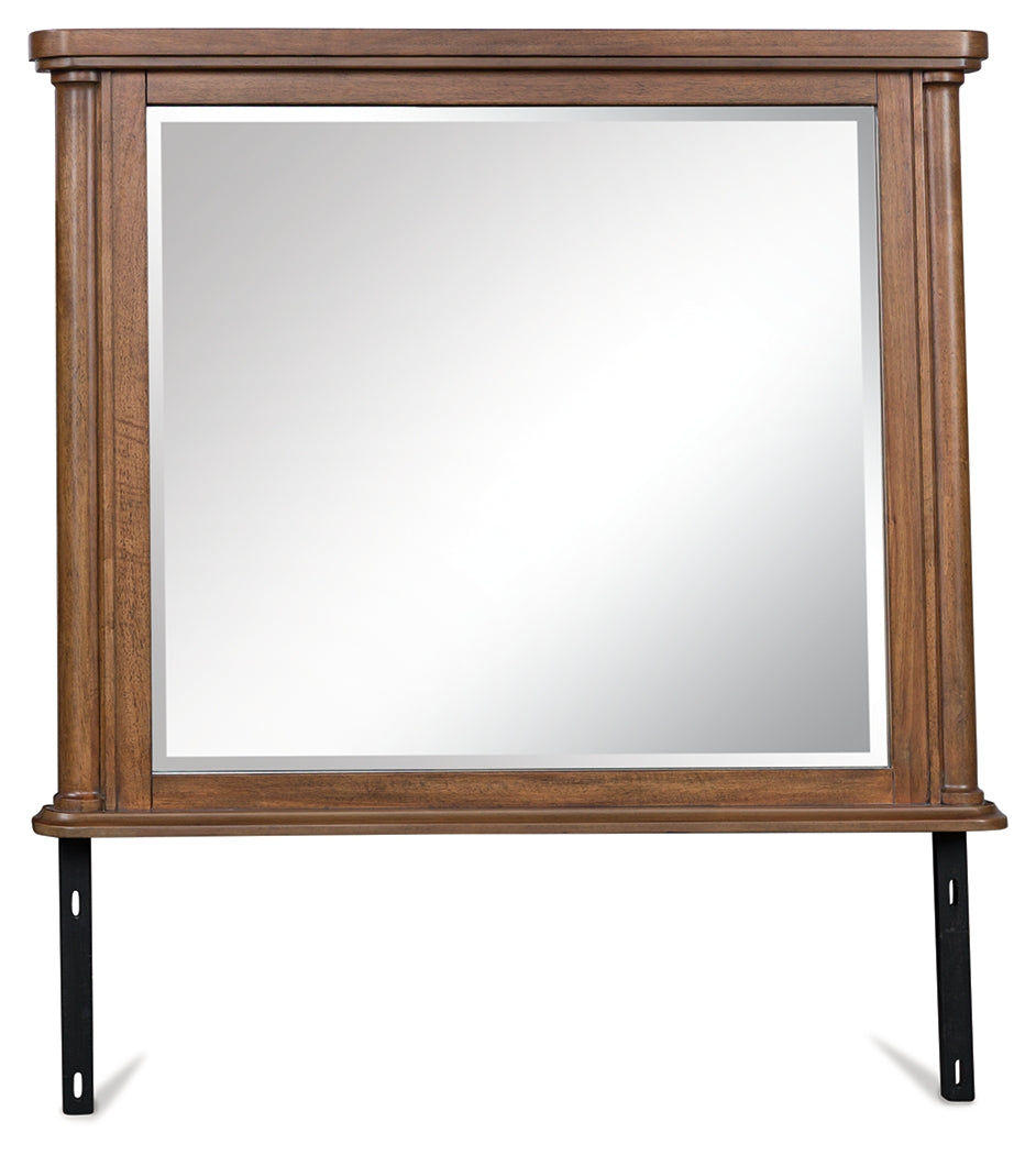 Rowlenstown Brown Bedroom Mirror - Ornate Home