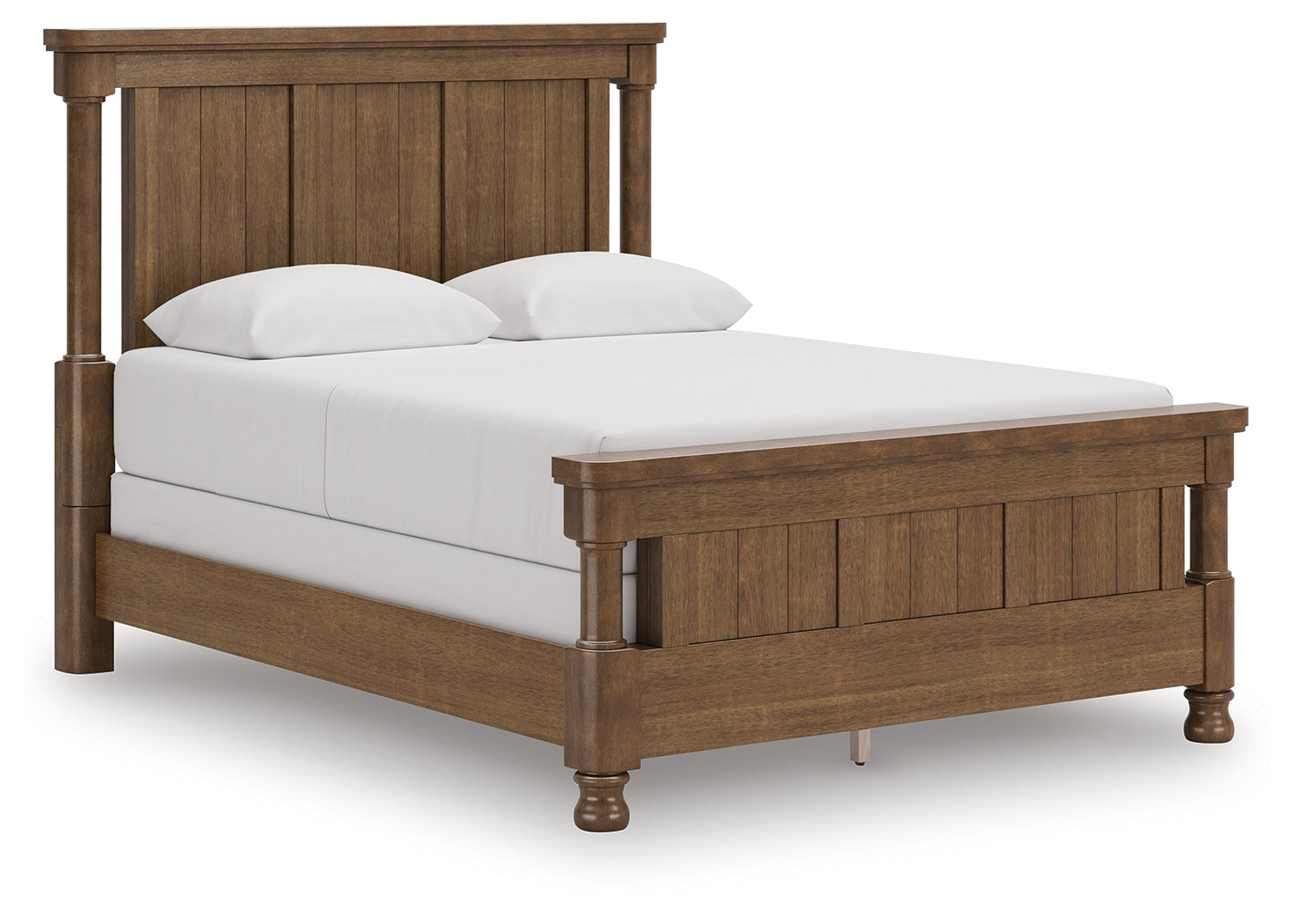 Rowlenstown Brown Queen Poster Bed, Dresser and Mirror (Online Special Price) - Ornate Home