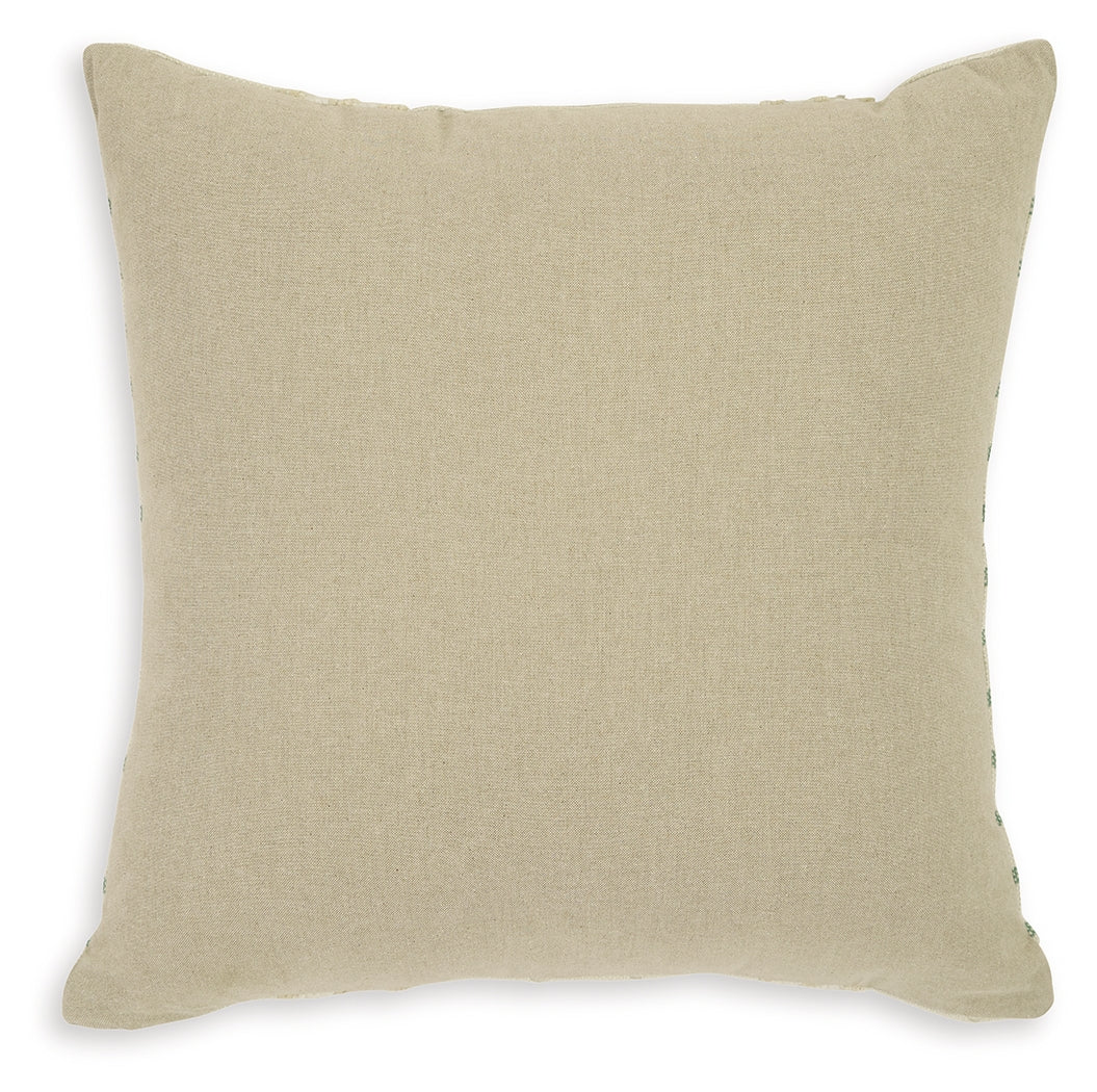 Rowton White/Green Pillow (Online Special Price) - Ornate Home