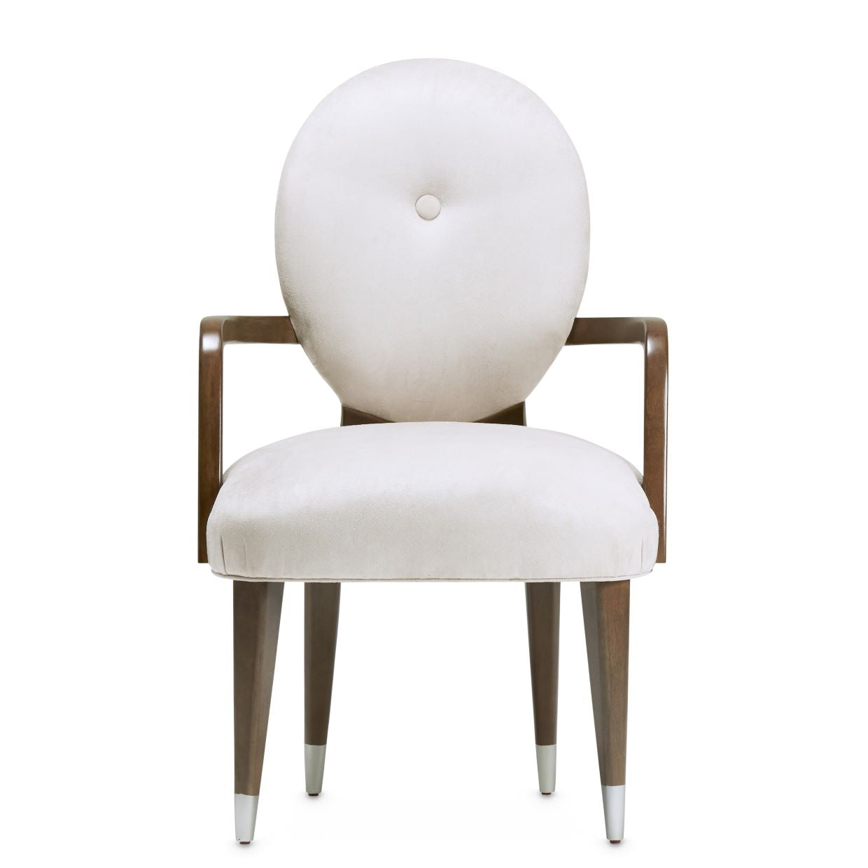 Roxbury Park Slate/Cement Dining Arm Chair (Set of 2) - Ornate Home