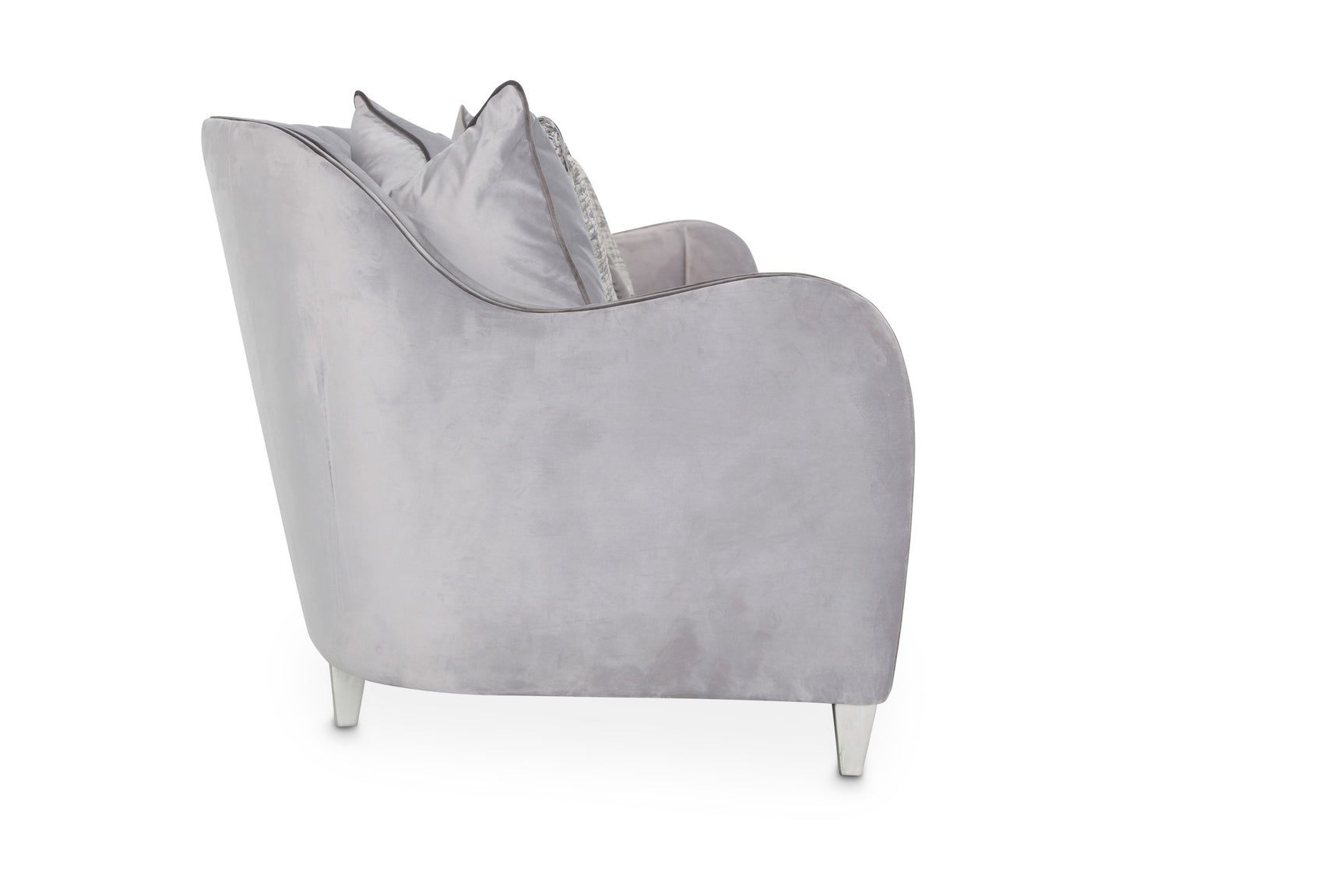 Roxbury Park Slate Velvet Sofa - Ornate Home