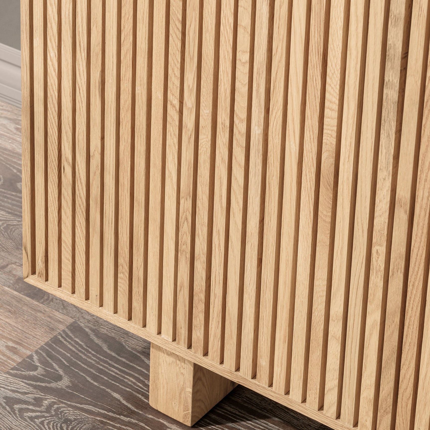 Roya Natural 2 Door Cabinet - Ornate Home