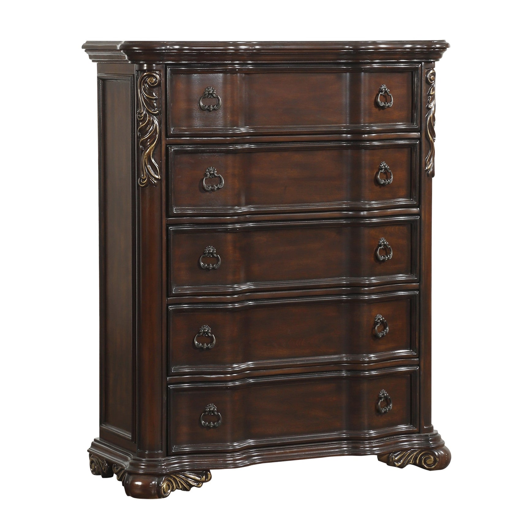 Royal Highlands Dark Cherry Chest - Ornate Home