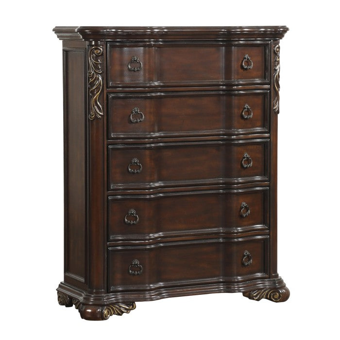 Royal Highlands Dark Cherry Chest - Ornate Home