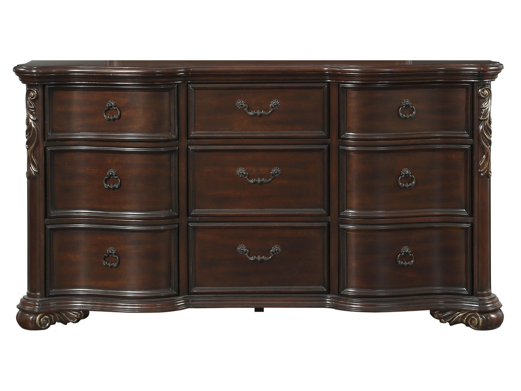 Royal Highlands Dark Cherry Dresser - Ornate Home