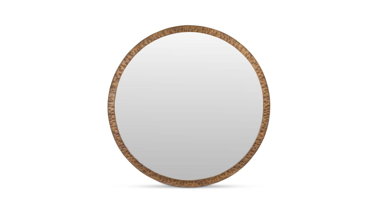 Royce Antique Brass Large Mirror Bronze - Ornate Home
