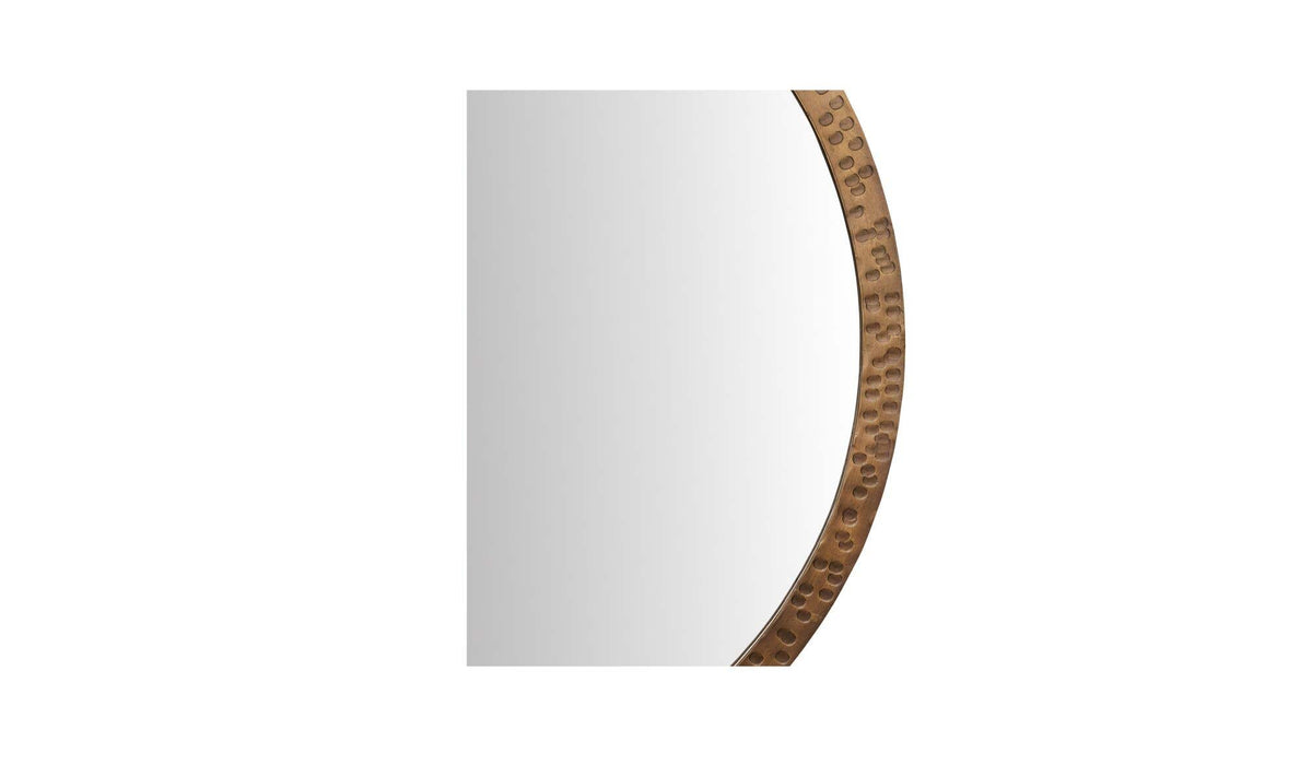 Royce Antique Brass Large Mirror Bronze - Ornate Home