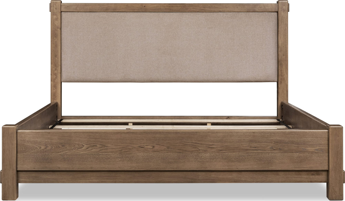 Roycroft Butternut/Harvest Wood King Bed - Ornate Home