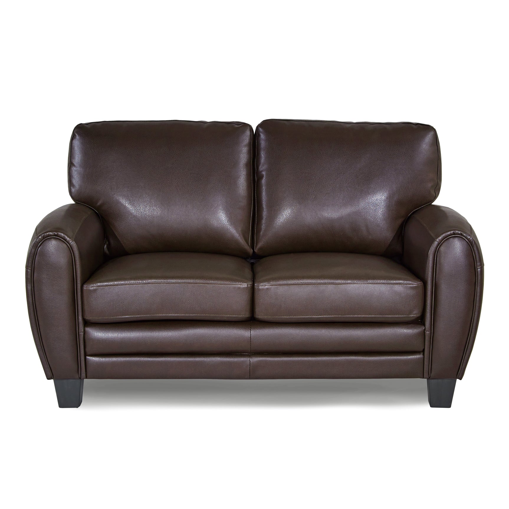 Rubin Dark Brown Sofa & Loveseat - Ornate Home