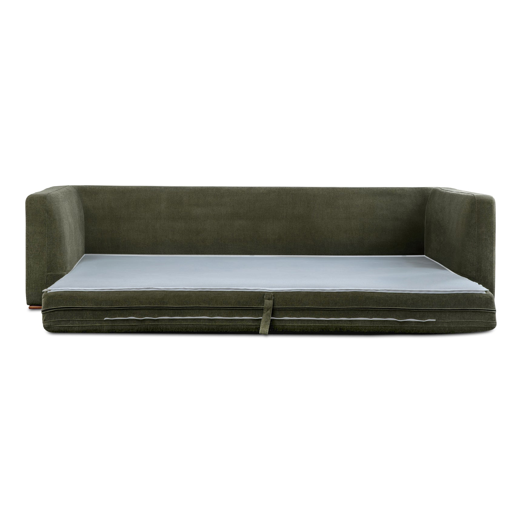 Rue Deep Green Sleeper Sofa - Ornate Home