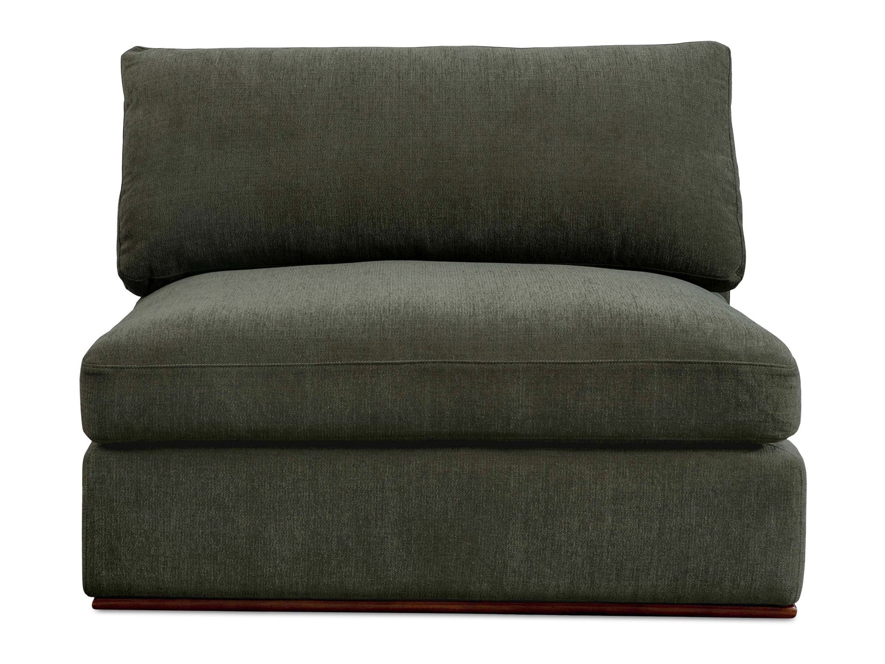 Rue Deep Green Slipper Chair - Ornate Home