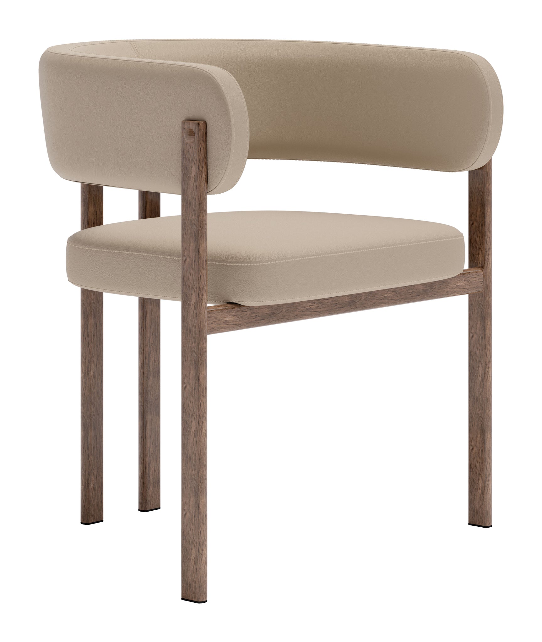 Ruge Beige Dining Chair (Set of 2)