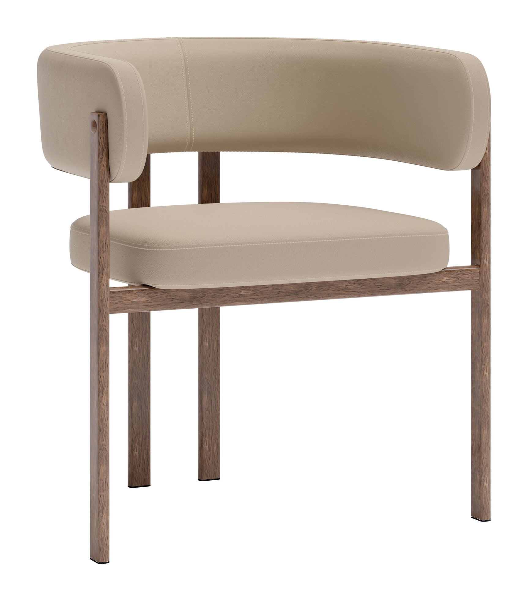 Ruge Beige Dining Chair (Set of 2)