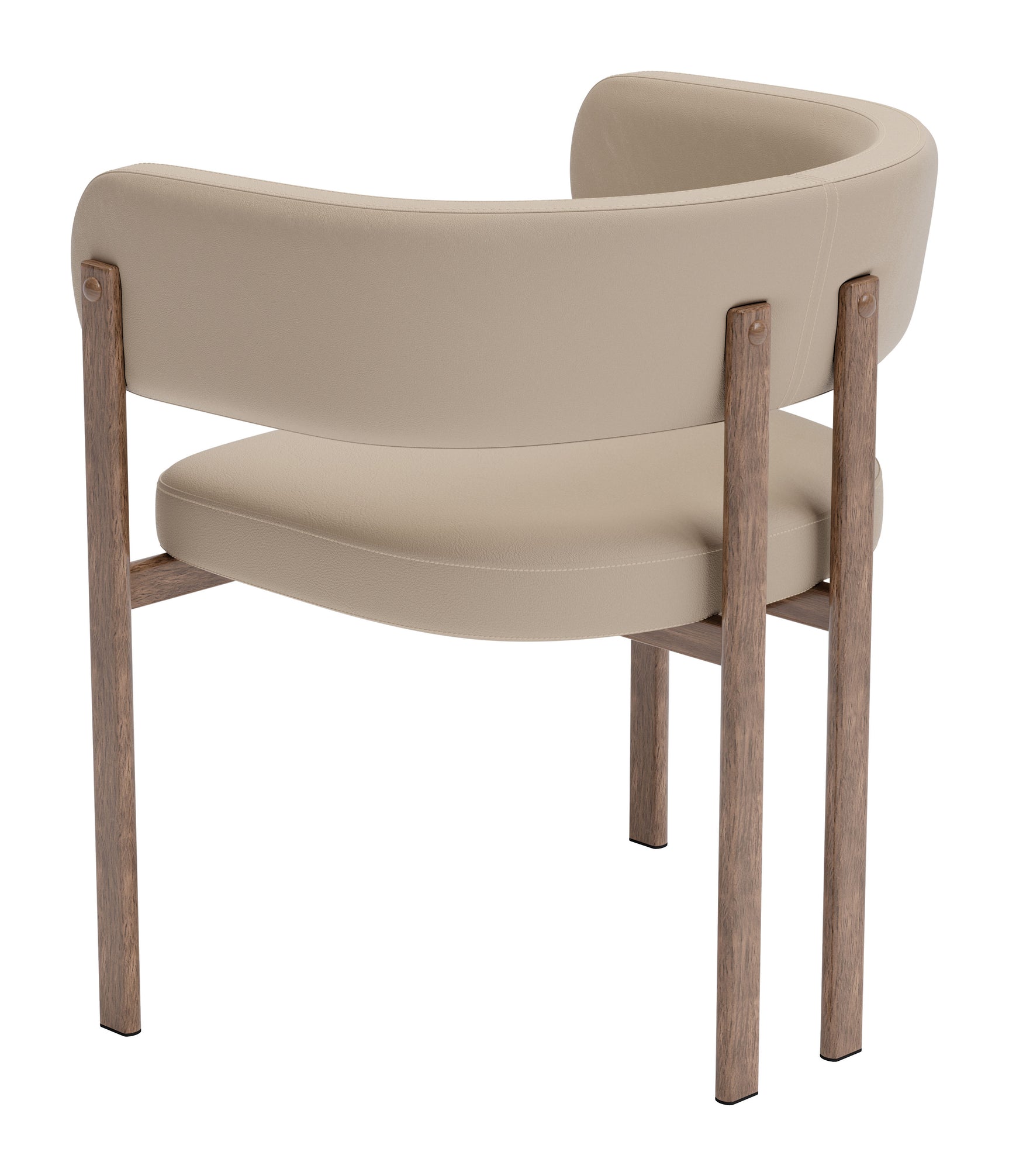 Ruge Beige Dining Chair (Set of 2)