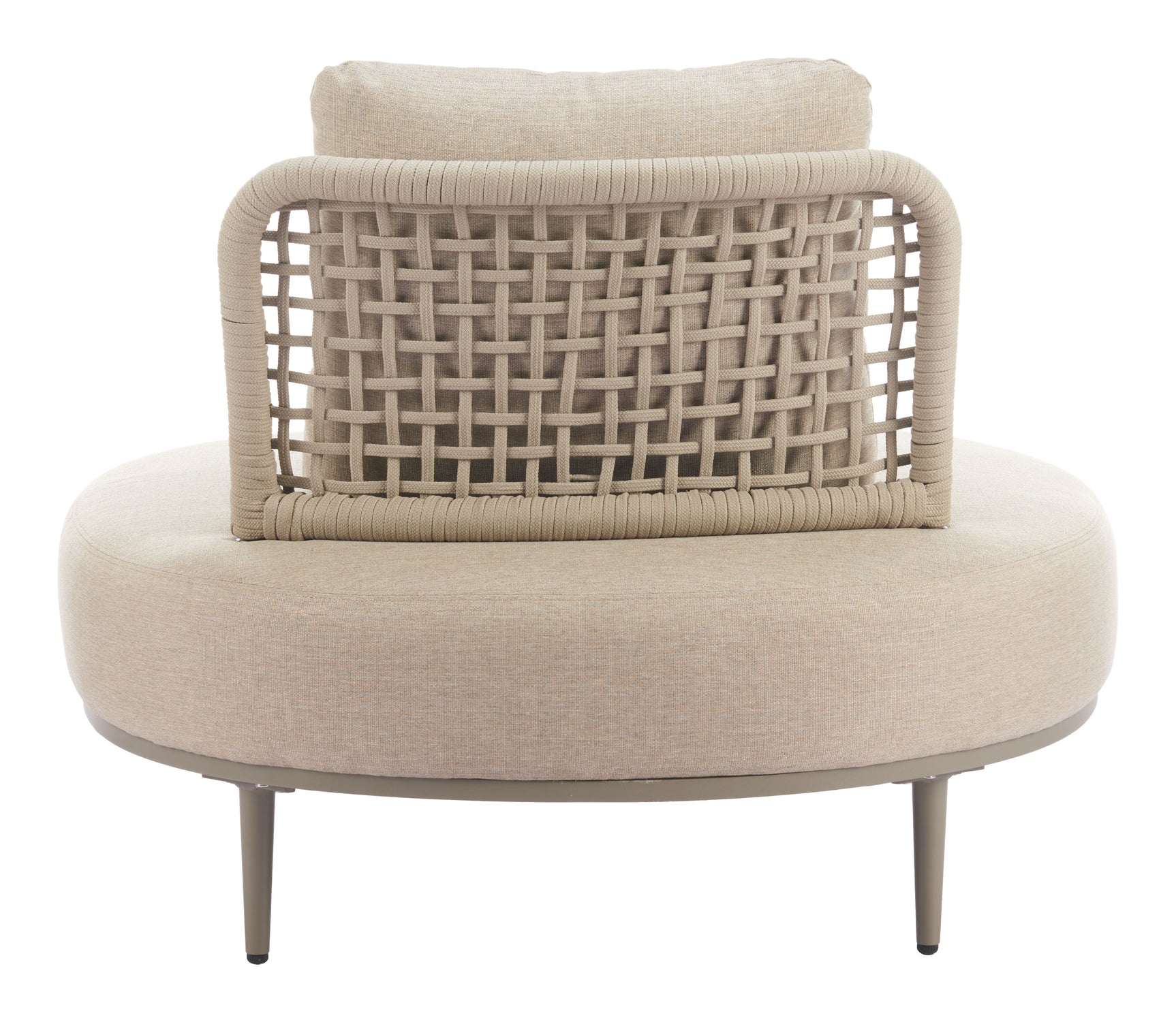 Ruhe Beige Accent Chair - Ornate Home