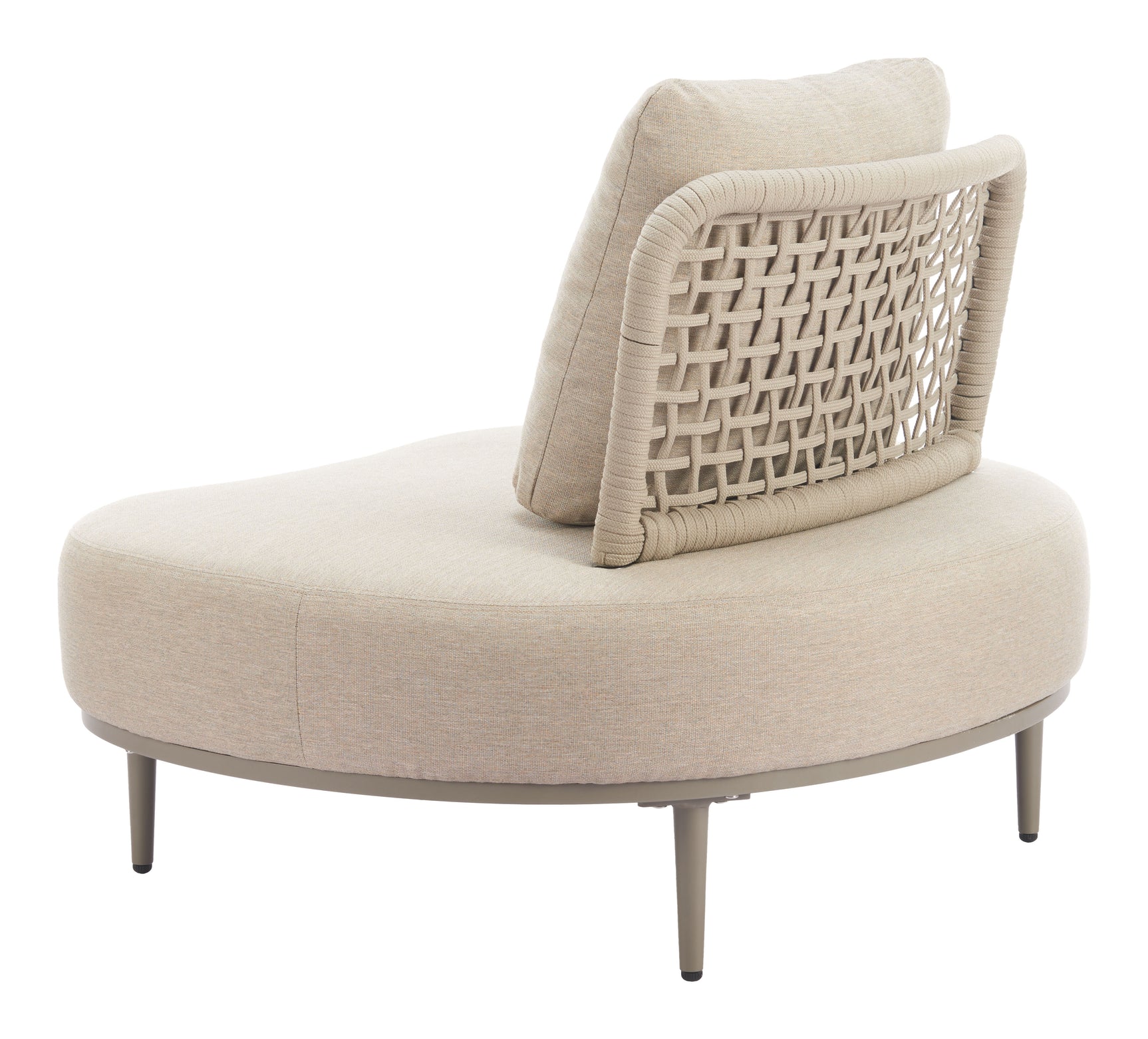 Ruhe Beige Accent Chair - Ornate Home